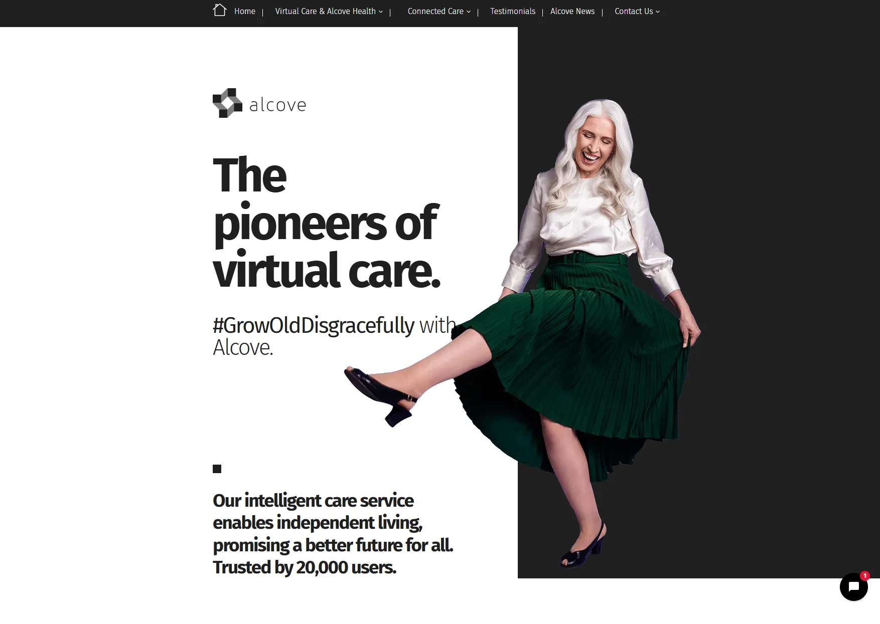 Your Alcove website preview